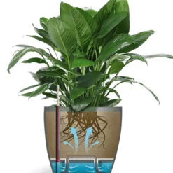 Emsa® Bloempot Casa Brilliant ø 28 Cm 'wit' -Tuin Eden Verkoopwinkel 8901669683230