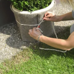 Winter Beschermingsmat Van Schapenwol 'grijs' -Tuin Eden Verkoopwinkel 8901687640094