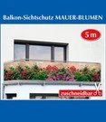 Balkon Zichtwering 'Muurbloemen'