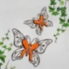 Muurdecoratie 'Vlinder' Set Van 2
